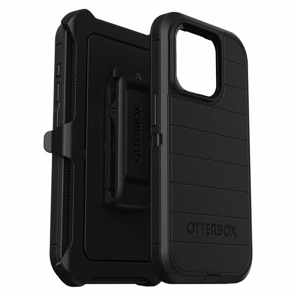 Defender Pro Case For Apple Iphone 15 Pro , Black, Otterbox, Mfr#: 77-92680